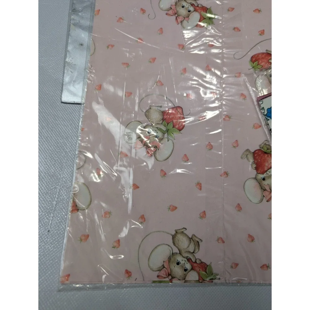 New and Used‎ Vintage Gift Paper 60s 70s Prints Baby Shower Kids Weddings Lot